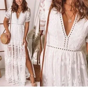 Shorts Clothes Womens White Lace Romper Honey Punch Dresses Honey Punch  White Lace Romper Shorts Dress